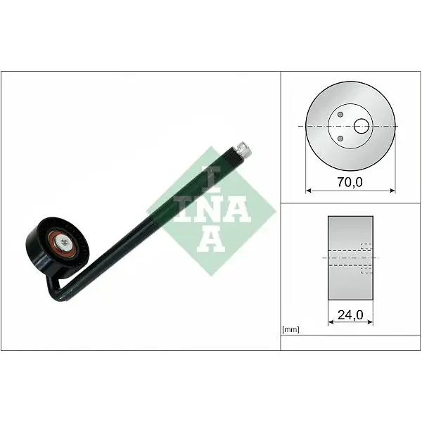 INA Alternatör Gergi Rulmanı – 531083610 / OEM 047903306C