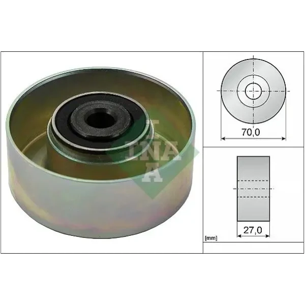INA Alternatör Gergi Rulmanı – 532021410 / OEM 96216260