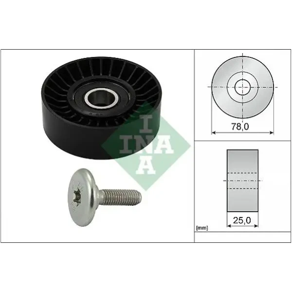 INA Alternatör Gergi Rulmanı – 532043910 / OEM 96366405