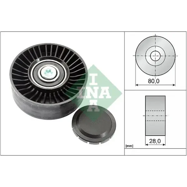 INA Alternatör Gergi Rulmanı – 532051510 / OEM 11287556251