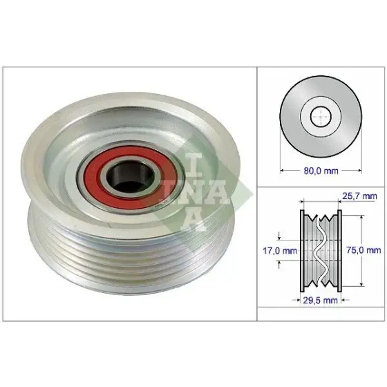 INA Alternatör Gergi Rulmanı – 532058710 / OEM 31190RBA000 ürün görseli