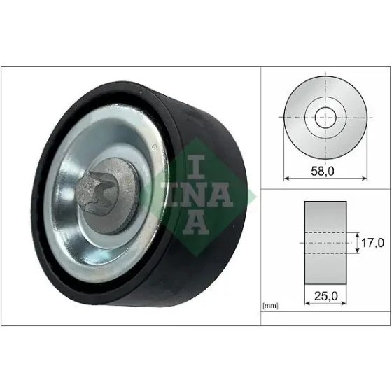 INA Alternatör Gergi Rulmanı – 532066910 / OEM A2662020419 ürün görseli