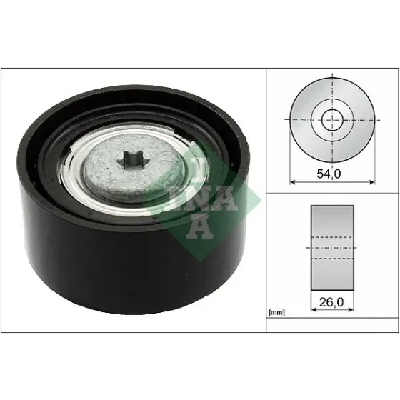 INA Alternatör Gergi Rulmanı – 532067210 / OEM A6512000770 ürün görseli
