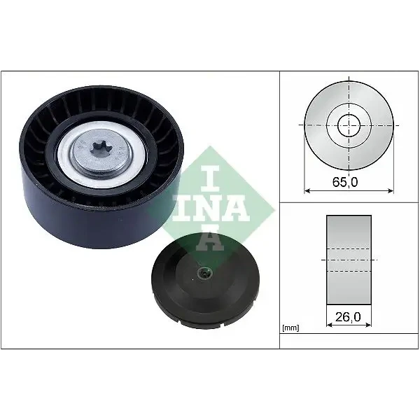 INA Alternatör Gergi Rulmanı – 532074810 / OEM 11288477707