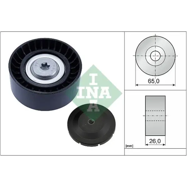INA Alternatör Gergi Rulmanı – 532080410 / OEM 11288617230