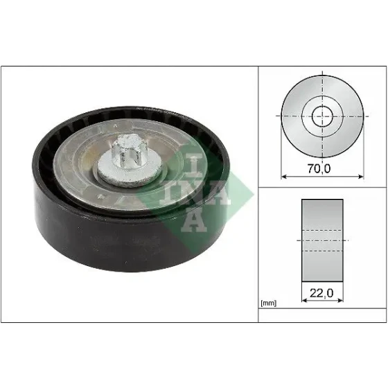 INA Alternatör Gergi Rulmanı – 532089510 / OEM A6542020019 ürün görseli