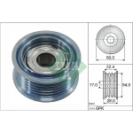 INA Alternatör Gergi Rulmanı – 532090010 / OEM 059903341R