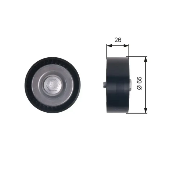 Gates Alternatör Gergi Rulmanı – T36414 / OEM 55494332 ürün görseli