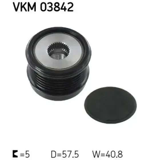 SKF Alternatör Kasnağı – VKM03842 / OEM A2741550215 ürün görseli