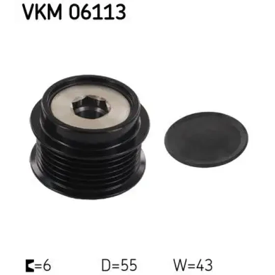 SKF Alternatör Kasnağı – VKM06113 / OEM 274150T011 ürün görseli