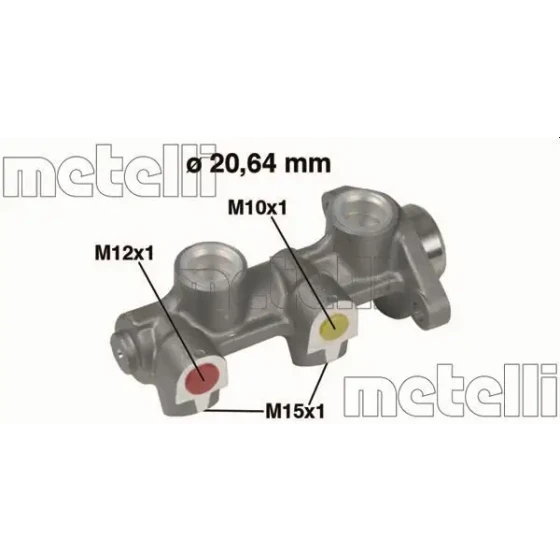 Metelli Ana Merkez – 05-0180 / OEM 558100 ürün görseli