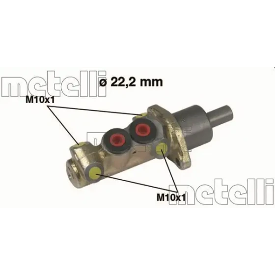 Metelli Ana Merkez – 05-0196 / OEM 357611019A ürün görseli