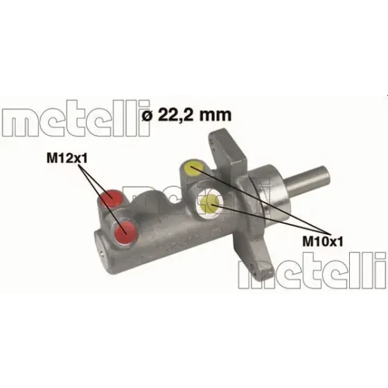 Metelli Ana Merkez – 05-0230 / OEM 558119 ürün görseli