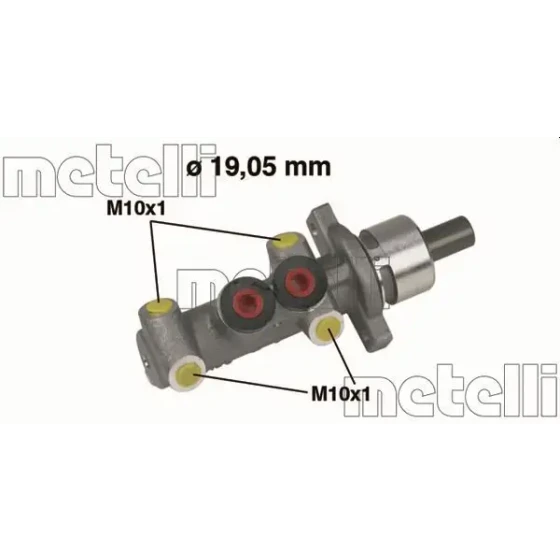 Metelli Ana Merkez – 05-0266 / OEM 4601F0 ürün görseli
