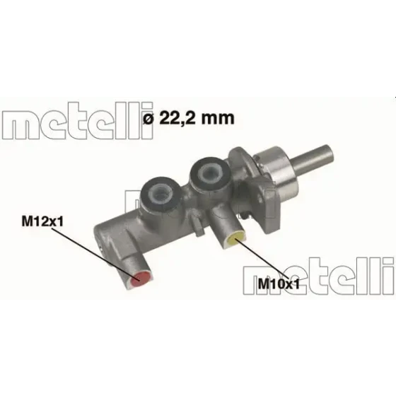 Metelli Ana Merkez – 05-0380 / OEM 558078 ürün görseli