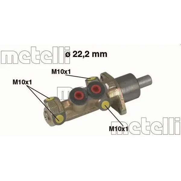Metelli Ana Merkez – 05-0387 / OEM 7701205213
