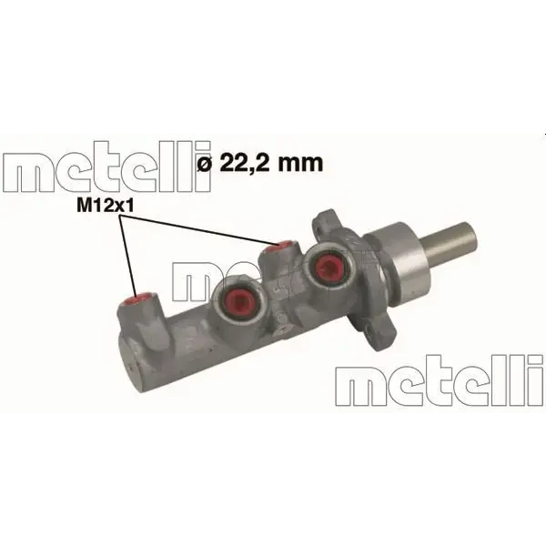 Metelli Ana Merkez – 05-0483 / OEM 77362384