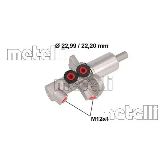 Metelli Ana Merkez – 05-0547 / OEM 34336781621 ürün görseli