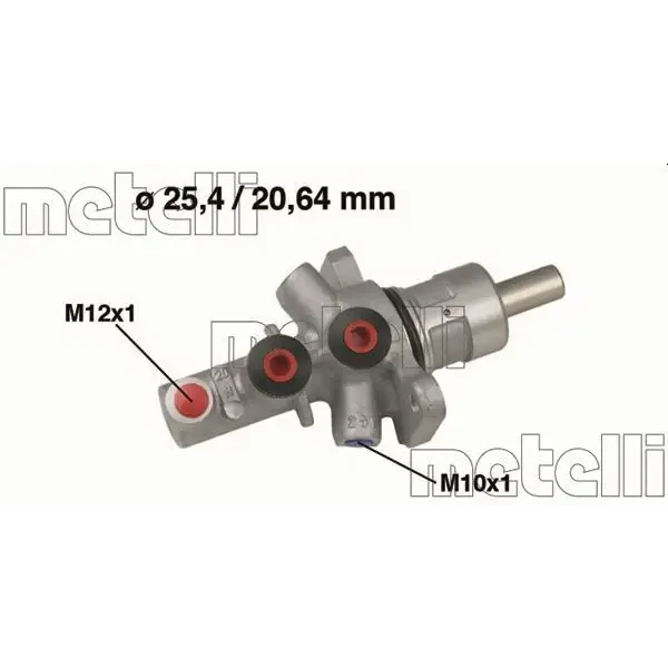 Metelli Ana Merkez – 05-0561 / OEM 34311165543