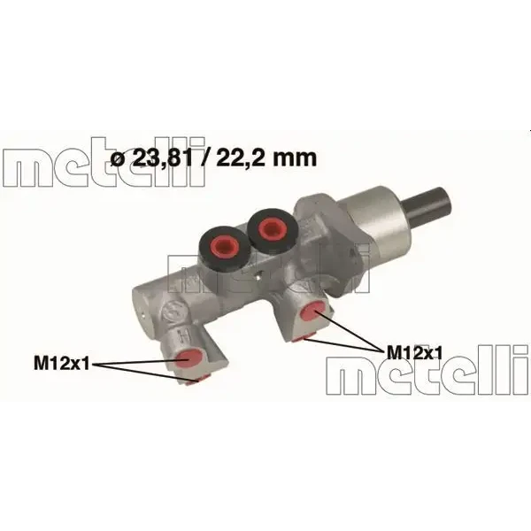 Metelli Ana Merkez – 05-0564 / OEM 34316752540