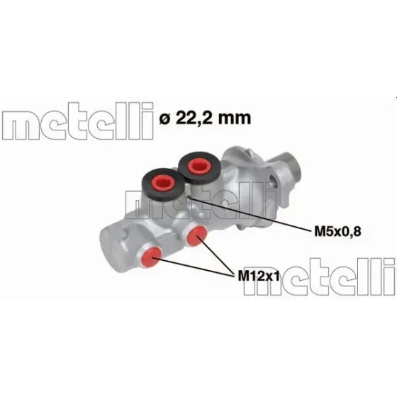 Metelli Ana Merkez – 05-0693 / OEM 4601R7 ürün görseli