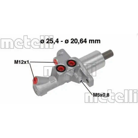 Metelli Ana Merkez – 05-0748 / OEM A2044300501 ürün görseli