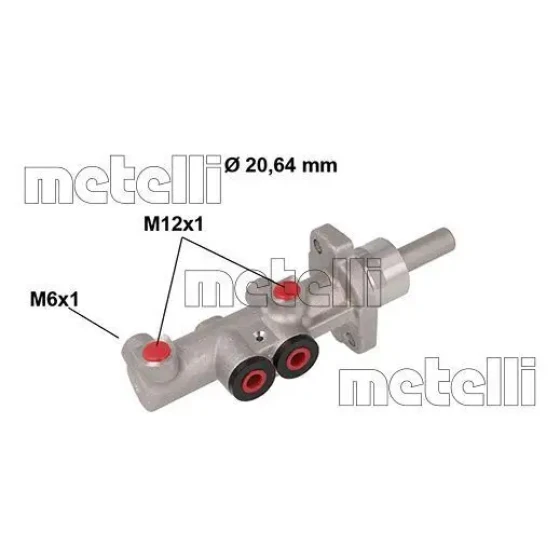 Metelli Ana Merkez – 05-0849 / OEM 6Q0611019R ürün görseli