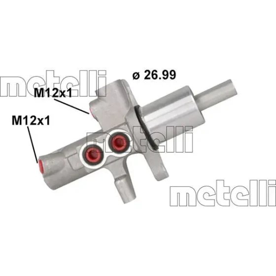 Metelli Ana Merkez – 05-0890 / OEM A2124300801 ürün görseli