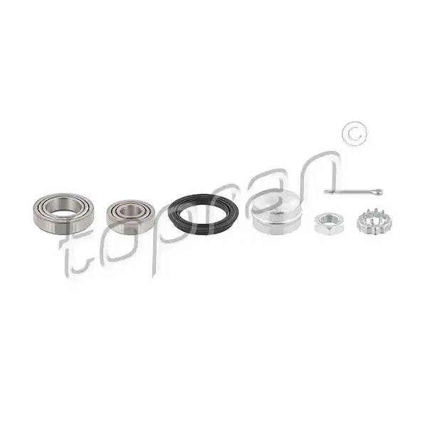 Topran Arka Aks Rulmanı – 102832001 / OEM 6U0598625