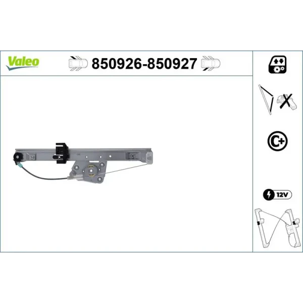 Valeo Arka Cam Krikosu (Sol) – 850926 / OEM 51357140589