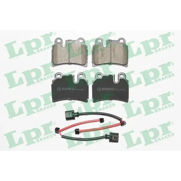 LPR Arka Fren Balatası – 05P1380 / OEM 7L6698451B