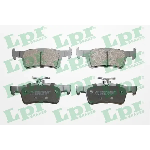 LPR Arka Fren Balatası – 05P1929 / OEM 1647875680