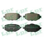 LPR Arka Fren Balatası – 05P2240 / OEM 1680301680