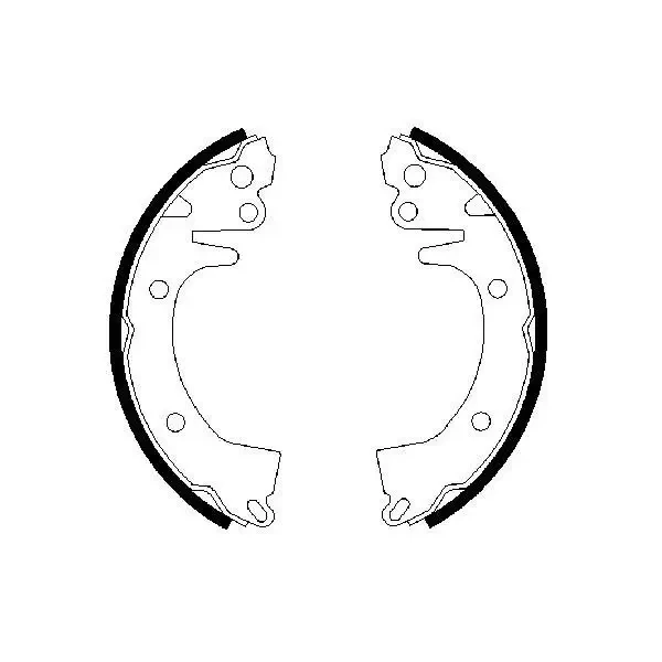 Bosch Arka Fren Balatası – 0986487462 / OEM 5830522A01