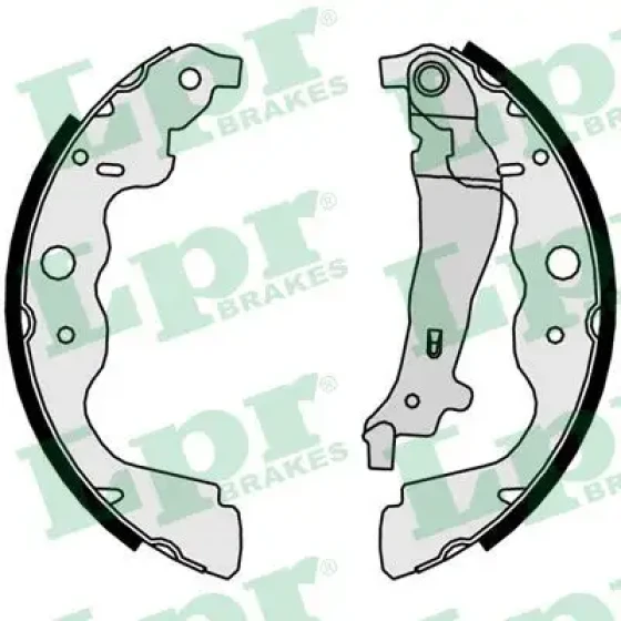 LPR Arka Fren Balatası – 09890 ürün görseli