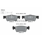 TEXTAR Arka Fren Balatası – 2436801 / OEM 7H8698451