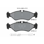 TEXTAR Arka Fren Balatası – 2473901 / OEM 2D0698451D