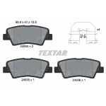 TEXTAR Arka Fren Balatası – 2493401