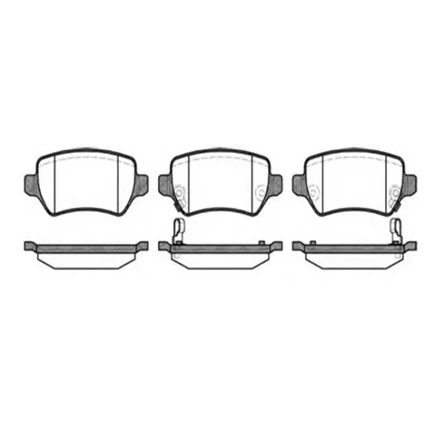 MGA Arka Fren Balatası – 55185 / OEM 1605995