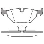 MGA Arka Fren Balatası – 56205 / OEM 34211158266