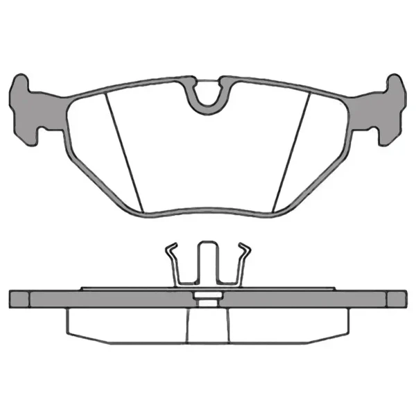 MGA Arka Fren Balatası – 56205 / OEM 34211158266