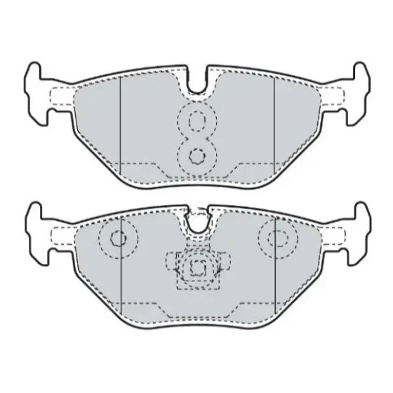 MGA Arka Fren Balatası – 56207 / OEM 34216778168 ürün görseli