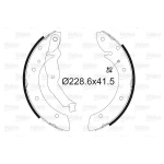 Valeo Arka Fren Balatası – 562587 / OEM 7701205339