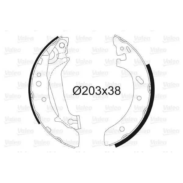 Valeo Arka Fren Balatası – 562632