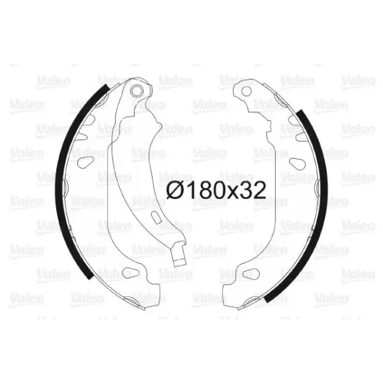 Valeo Arka Fren Balatası – 562650 / OEM 4241N1 ürün görseli