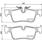 MGA Arka Fren Balatası – 56277 / OEM 34216859917