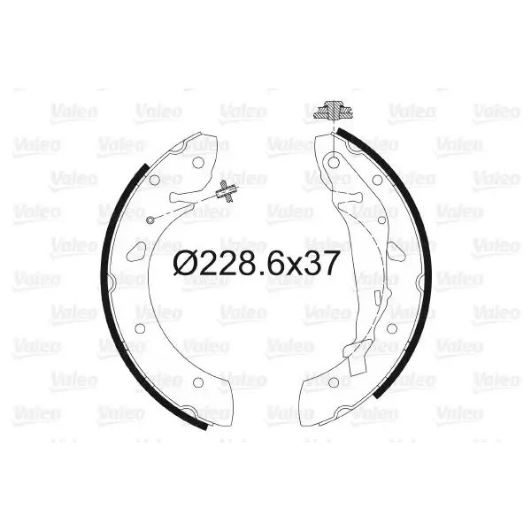 Valeo Arka Fren Balatası – 562773