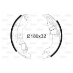 Valeo Arka Fren Balatası – 562990 / OEM 77362295