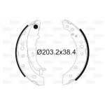 Valeo Arka Fren Balatası – 564097 / OEM MN186120