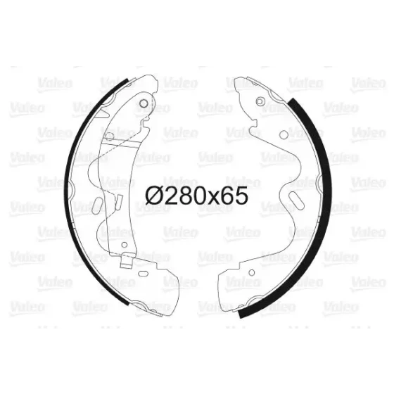Valeo Arka Fren Balatası – 564100 / OEM 440600X825 ürün görseli